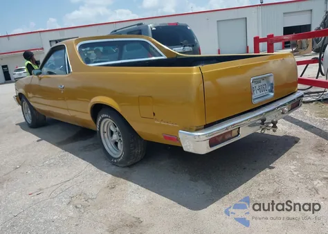 1979 Chevrolet El Camino z USA, uszkodzony, nr VIN 1W80J9R457532